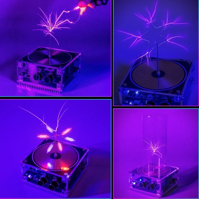 Tesla Coil Science Demonstration with Sparks.