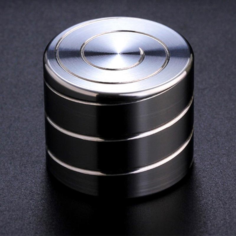 Stainless steel magnetic stirring bar used in laboratory experiments for mixing liquids efficiently.