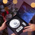 Starry sky night projector with constellation patterns, perfect for educational decor and stargazing fun. Includes remote control and adjustable settings for immersive space experiences.