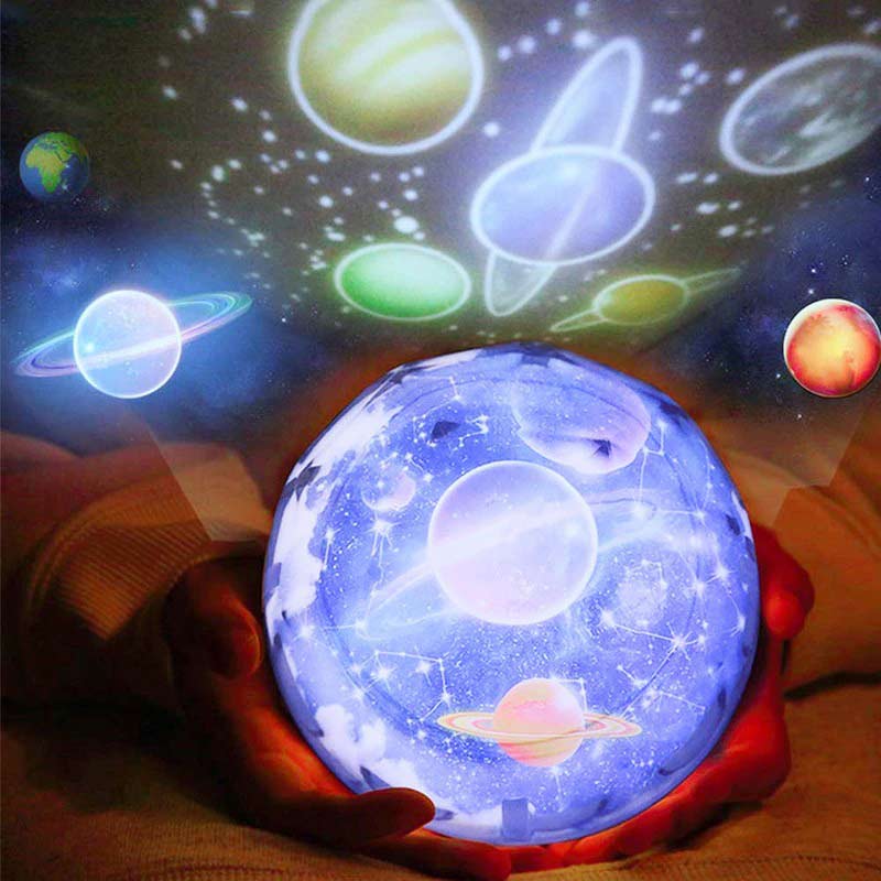 Science Galaxy Globe with Planets and Stars Interactive science globe featuring planets, stars, and space elements, perfect for educational decor and science learning.