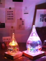 Color-changing LED liquid motion lamps with droplet design, creating a calming and mesmerizing visual effect. Perfect for science-themed decor and educational environments.