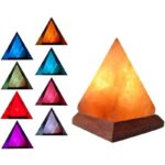 Himalayan Salt Pyramid Lamp - Image 3