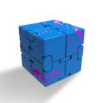 Colorful Magnetic Cube Puzzle for Kids and Adults.