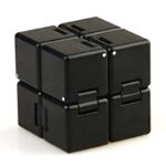 Black 3x3 cube puzzle toy for brain teasers, educational activities, and cognitive development. Compact, portable, and perfect for all ages to challenge problem-solving skills.