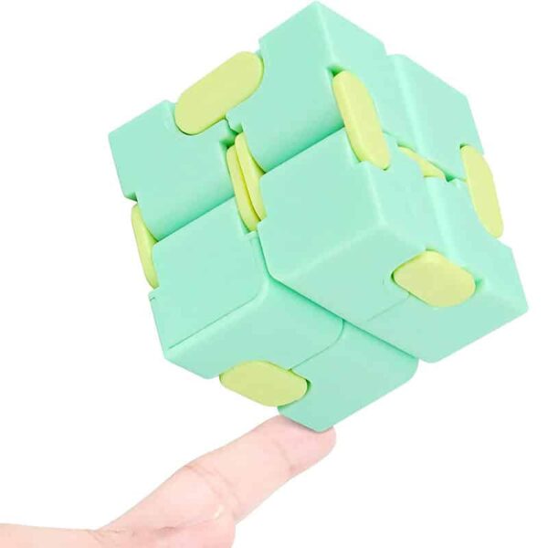 Colorful 3D cube puzzle with interlocking pieces, ideal for educational and brain-teasing activities for children and adults.