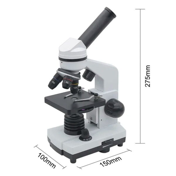 High-quality educational microscope with adjustable magnification for students and science enthusiasts.