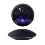 Interactive star map globe with LED illumination displaying constellations and celestial patterns, perfect for educational and decorative purposes.