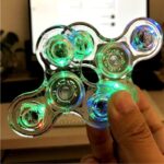 LED Light Fidget Spinner for Stress Relief and Focus.