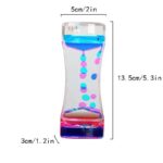 Colorful Liquid Timer for Science Experiments and Decor.