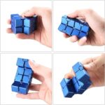 An innovative blue magnetic puzzle cube for hands-on learning and mental stimulation. Perfect for science enthusiasts and educational toy collectors.