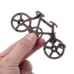 Metal bike gear puzzle for educational and decorative purposes.
