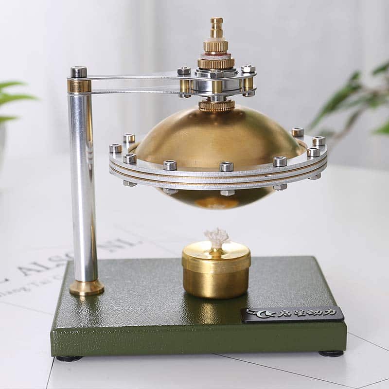 Magnetic Levitation Science Toy A magnetic levitation device demonstrating magnetic repulsion with a floating metallic sphere suspended above a base.