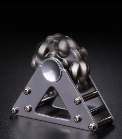 A magnetic ball and rod science toy demonstrating magnetic attraction and geometric shapes, perfect for educational and STEM activities.