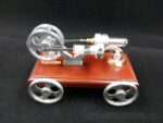 Miniature Stirling Engine Model for Educational Demonstration.