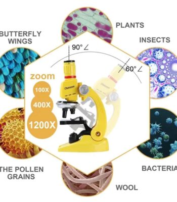 High-quality microscope for educational and scientific exploration of biological specimens.