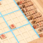 Educational Wooden Number Blocks for Kids.