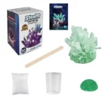 Crystal Growing Science Kit for Educational Fun and Decor.