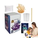 Crystal Planting Science Kit for Kids and Adults, Includes Growing Materials and Instructions.