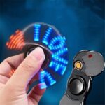 LED light-up fidget spinner for stress relief and entertainment.