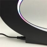 LED mirror with vibrant multicolor lighting for decorative and educational purposes.