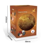 Educational Mercury planet model with mining stones for science learning and DIY pendant project. Perfect for science decor and educational toys.