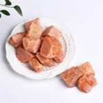 Salt rock crystals for culinary or decorative use.