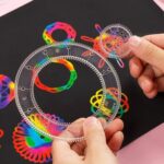 Colorful Geometric Rulers for Science and Education.