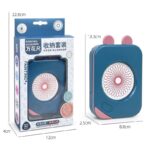 Educational painting toy set for kids featuring a compact blue and pink design, perfect for creative art projects and learning activities.