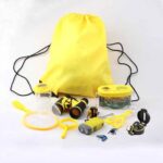 Bug Catching Kit for Kids with Net, Magnifying Glass, and Flashlight.