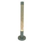 LED floor lamp with glowing glitter effect, perfect for science decor and educational spaces.