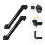 Durable black adjustable tripod mounts for smartphones and cameras, featuring flexible joints and secure grip for stable photography.