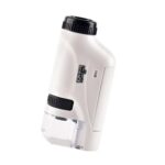 Portable handheld microscope for educational and scientific exploration, ideal for students and hobbyists to examine small objects with clarity.