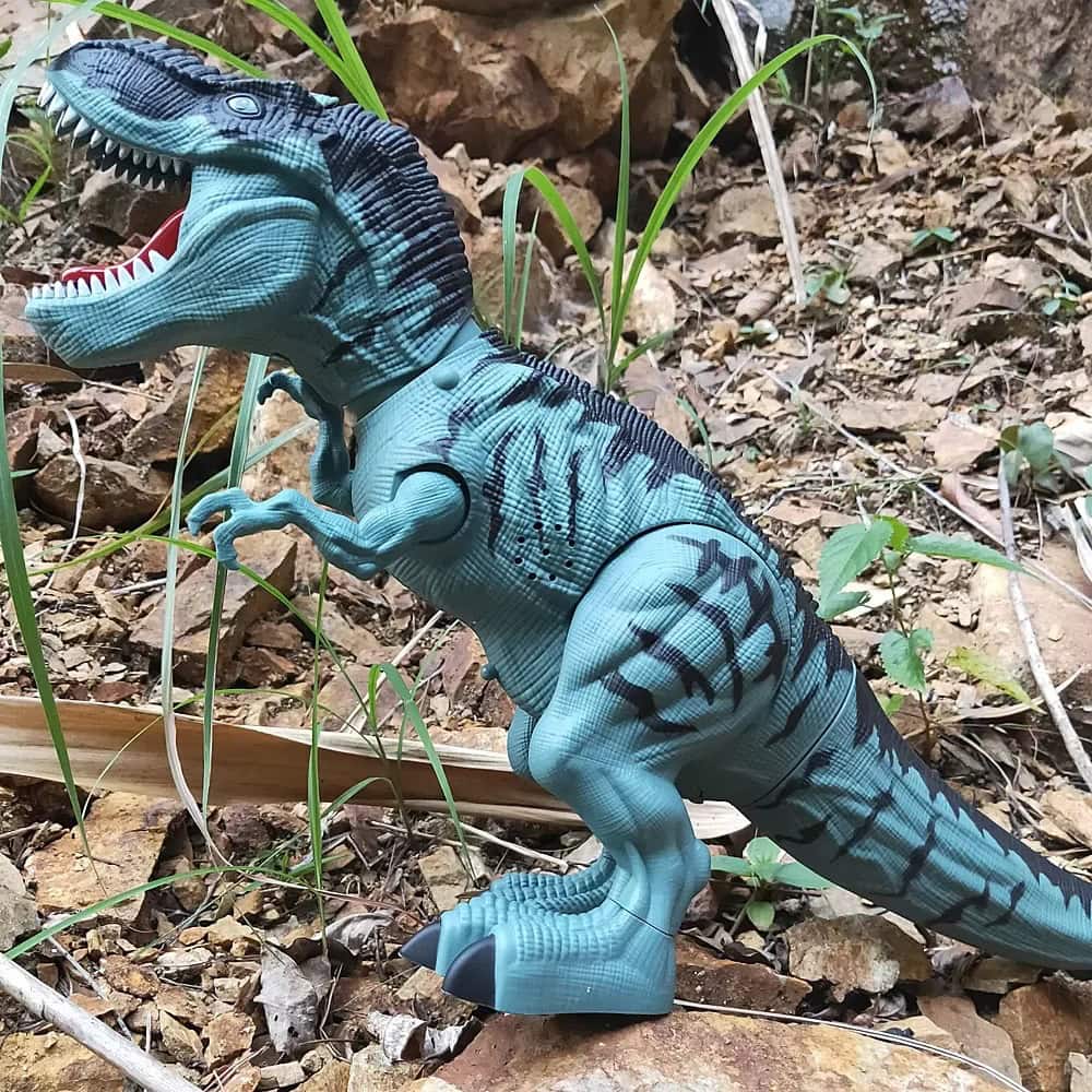 T-Rex Dinosaur Toy for Kids Realistic T-Rex dinosaur toy with detailed scales and open mouth, perfect for educational play and science decor.