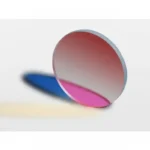 Reflective magnetic mirror with colorful base for science experiments and educational demonstrations.