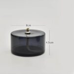 Small crown figurine placed on a clear, cylindrical base measuring 8cm in diameter and 4.5cm in height, ideal for educational science displays and decorative science-themed decor.