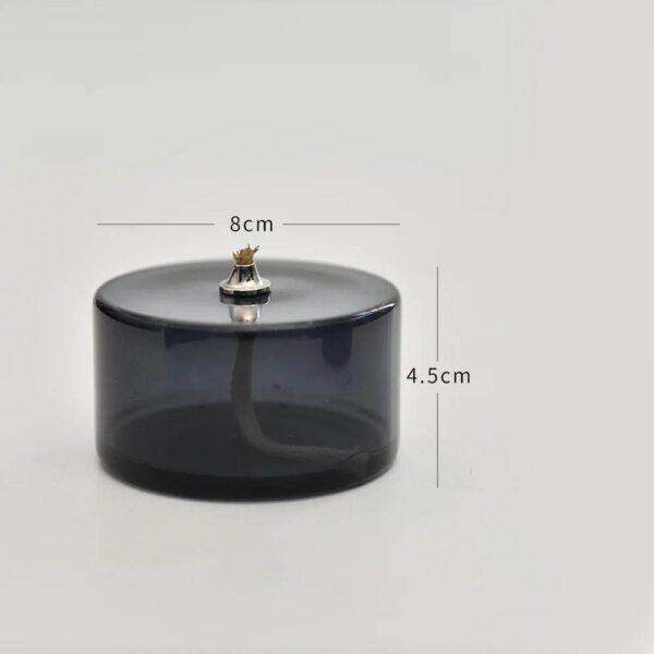 Small crown figurine placed on a clear, cylindrical base measuring 8cm in diameter and 4.5cm in height, ideal for educational science displays and decorative science-themed decor.