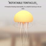 Detailed image of a jellyfish model with 9 rotatable tentacles, demonstrating marine biology and movement simulation for educational purposes.