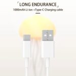Durable 1000mAh Li-ion and Type-C charging cable with long-lasting performance, ideal for electronic devices and tech enthusiasts.