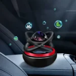 Innovative floating science gadget with holographic projection and levitating orbs, perfect for educational demonstrations and modern decor.