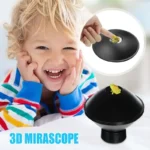 Interactive 3D Mirascopic Science Toy with LED Light for Educational Fun.