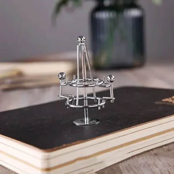 Miniature atomic model for science education and decor.