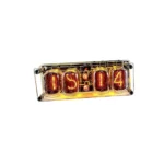 Nixie Tube Clock with Vintage Neon Display.