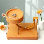 Educational magnetic ball maze toy for kids, featuring a winding track and metal balls, ideal for developing fine motor skills and problem-solving abilities.