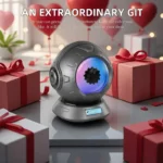 Innovative Science Gadget with Color-Changing Light and Interactive Features.