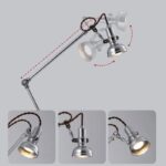 Adjustable Desk Lamp with Flexible Arm for Science Experiments.