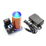 Educational magnetic levitation kit with coil, power supply, and control module for science experiments and demonstrations.