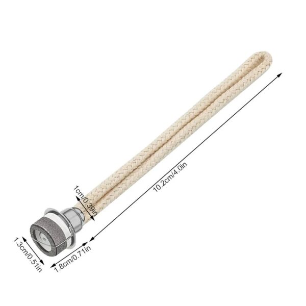 High-quality flexible glass tube with metal cap, ideal for science experiments and educational demonstrations. Measures approximately 10.2 cm in length, with a diameter of 1.8 cm.