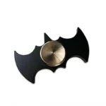 Bat-shaped fidget spinner made of metal and plastic, designed for stress relief, focus, and sensory stimulation, ideal for children and adults.