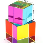 Brightly colored magnetic building blocks for children, promoting creativity and STEM learning through hands-on play.