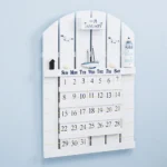 Educational calendar with scientific-themed design, featuring days of the week, dates, and month label, perfect for science classrooms or home learning spaces.